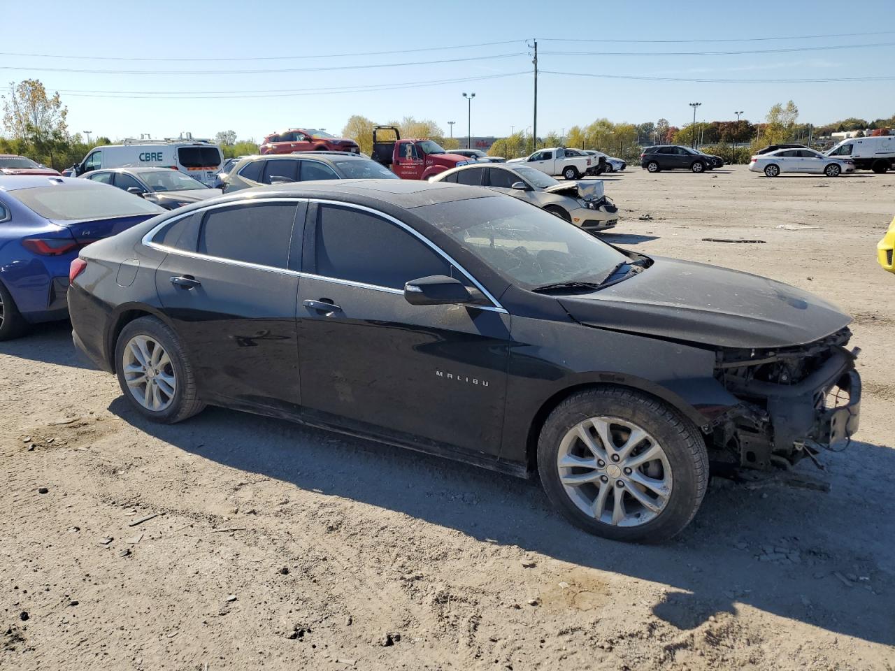 2017 Chevrolet Malibu VIN 1G1ZE5ST2HF229388 Copart auction photo, front end / minor dent/scratches damage thumbnail 4
