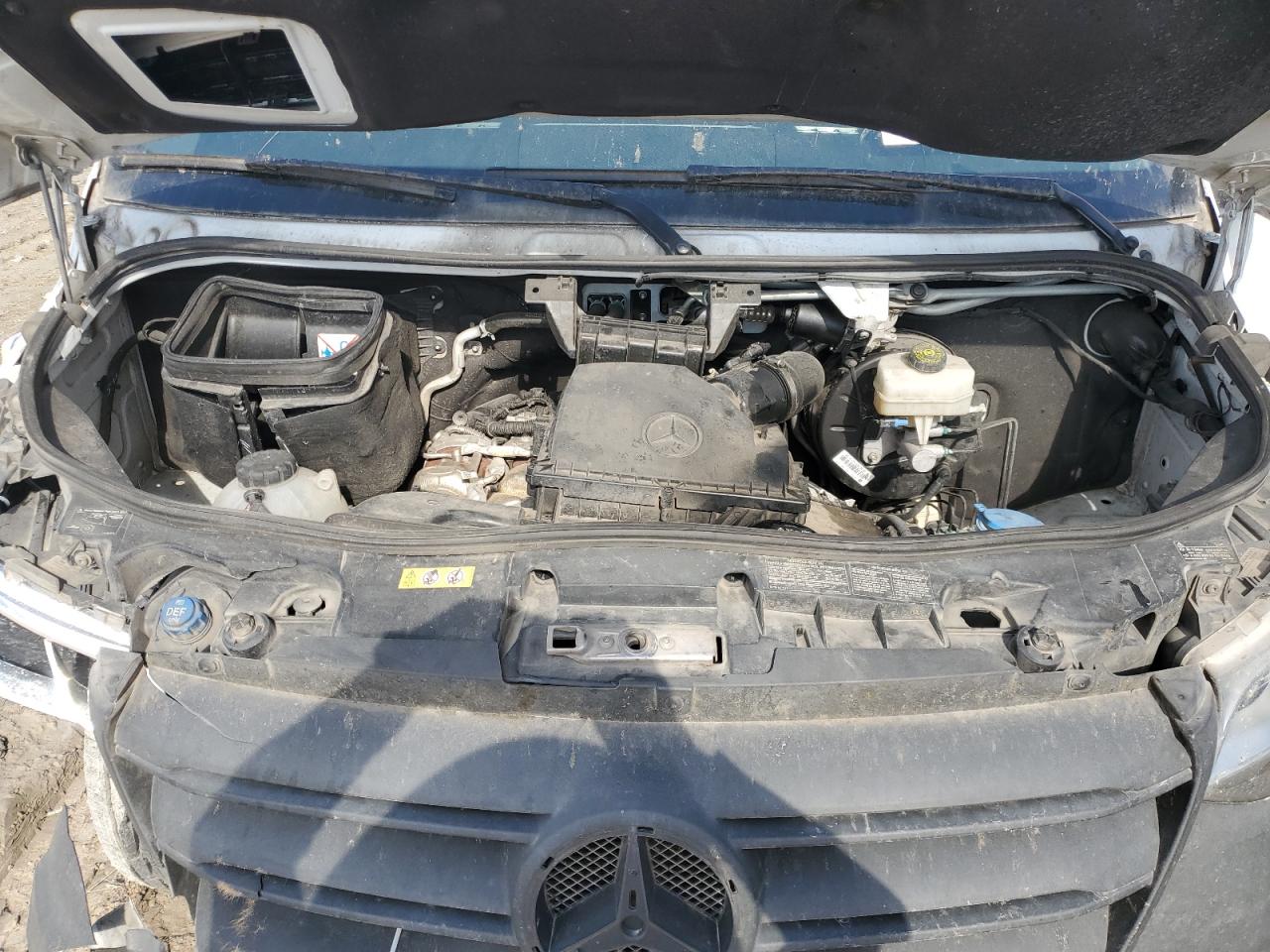 2023 Mercedes-Benz Sprinter VIN W1Y4NCHY8PT132491 Copart auction photo, front end damage thumbnail 14