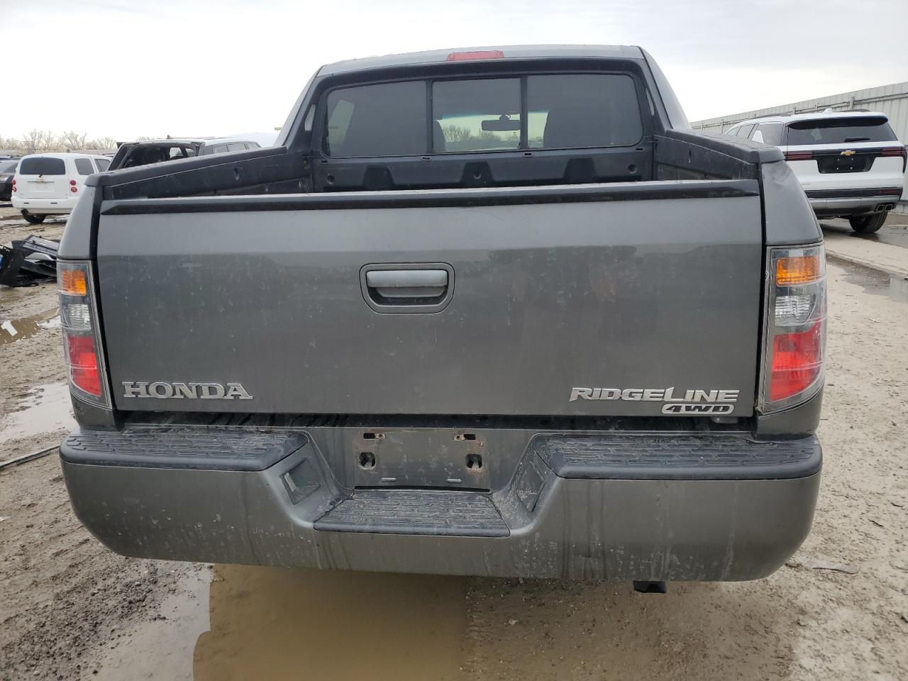 2007 Honda Ridgeline VIN 2HJYK16507H525387 Copart auction photo, front end damage thumbnail 6