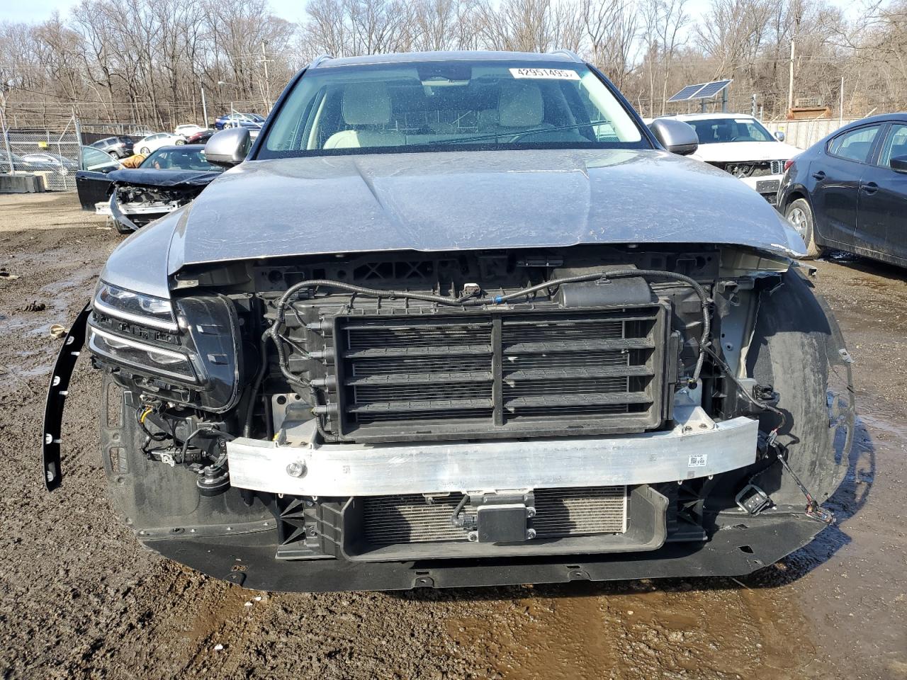 2024 Genesis Gv80 VIN KMUHBDSB1RU157414 Copart auction photo, front end damage thumbnail 5