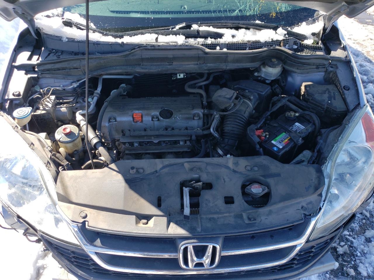 2011 Honda CR-V VIN 5J6RE4H40BL119802 Copart auction photo, front end / rollover damage thumbnail 12