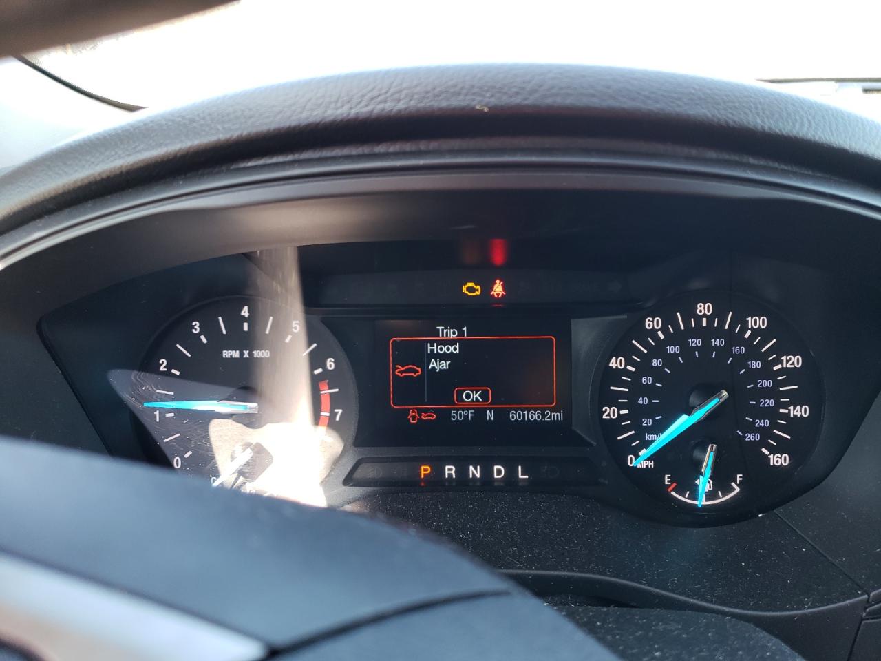 2020 Ford Fusion VIN 3FA6P0G75LR264043 Copart auction photo, front end damage thumbnail 9