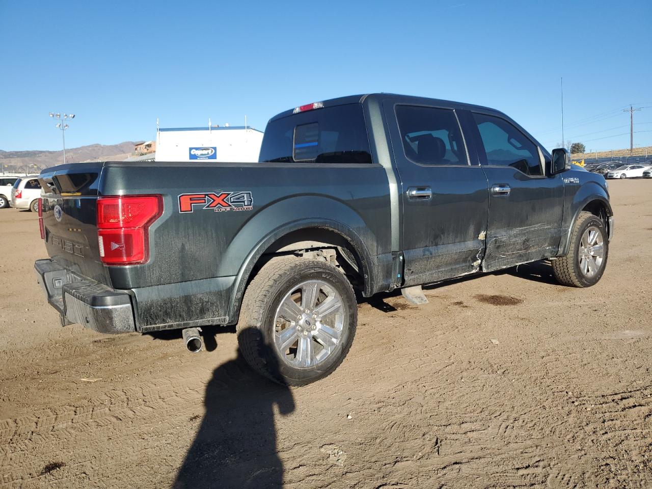 2018 Ford F-150 VIN 1FTEW1E55JKD11122 Copart auction photo, side damage thumbnail 3