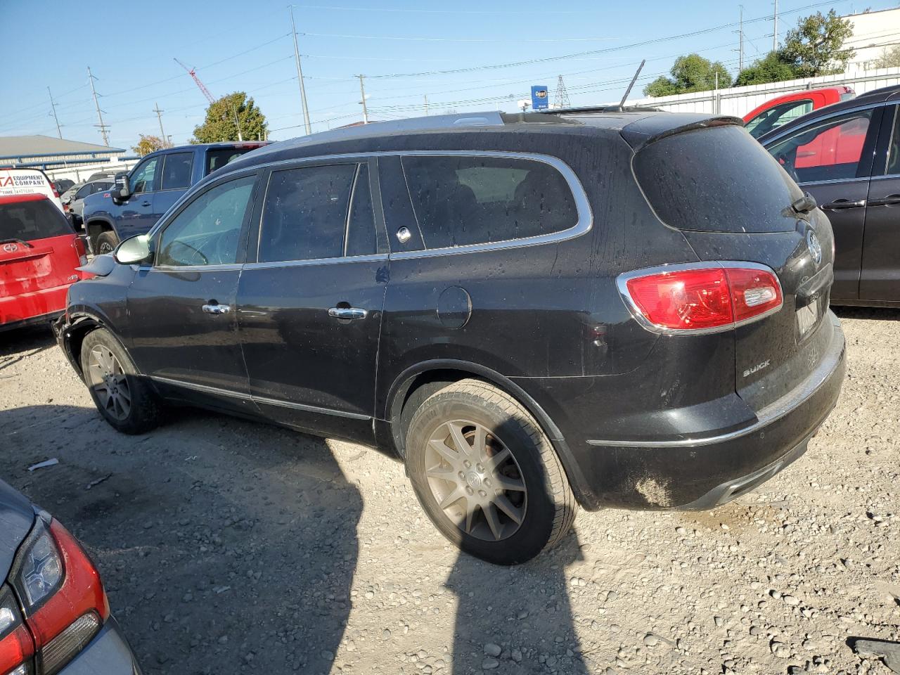 2015 Buick Enclave VIN 5GAKVBKD9FJ157598 Copart auction photo, front end damage thumbnail 2