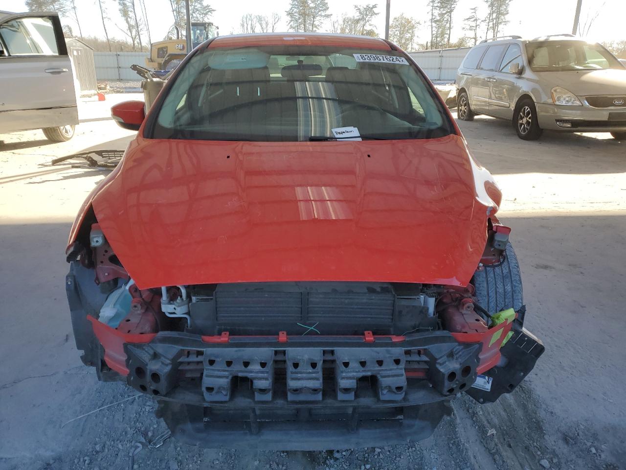 2017 Ford Focus VIN 1FADP3F29HL208188 Copart auction photo, front end damage thumbnail 5