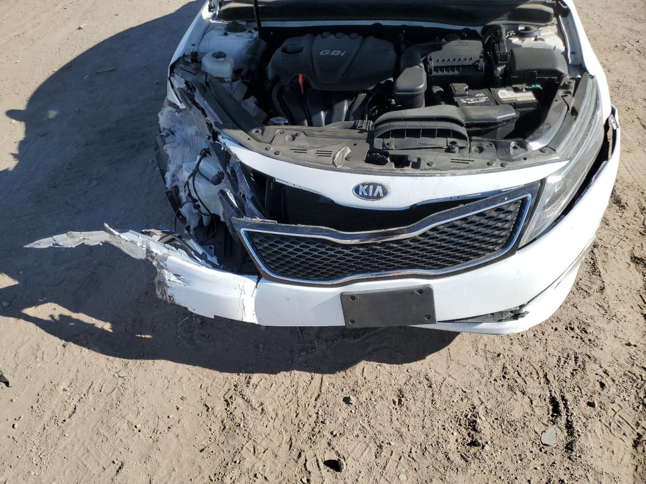 2015 KIA Optima VIN 5XXGM4A78FG438360 Copart auction photo, all over damage thumbnail 11