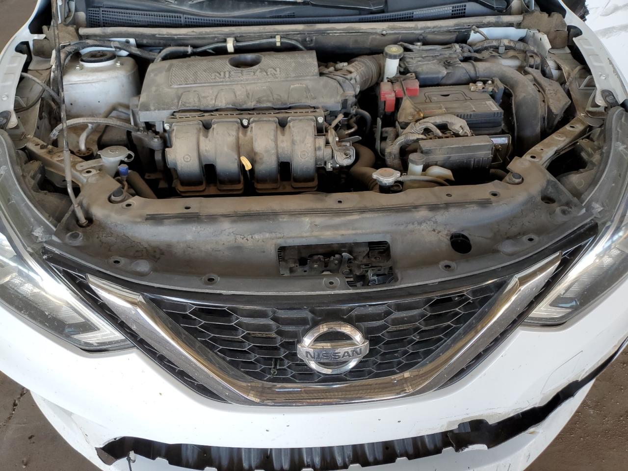 2017 Nissan Sentra VIN 3N1AB7AP7HY334887 Copart auction photo, front end / side damage thumbnail 11