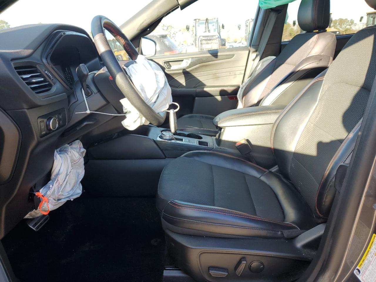 2023 Ford Escape VIN 1FMCU9MN6PUA66613 Copart auction photo, front end / side damage thumbnail 7