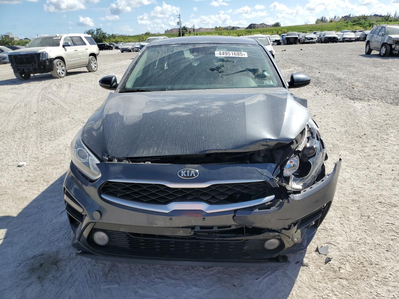 2019 KIA Forte VIN 3KPF24AD0KE098809 Copart auction photo, rear end / front end damage thumbnail 5