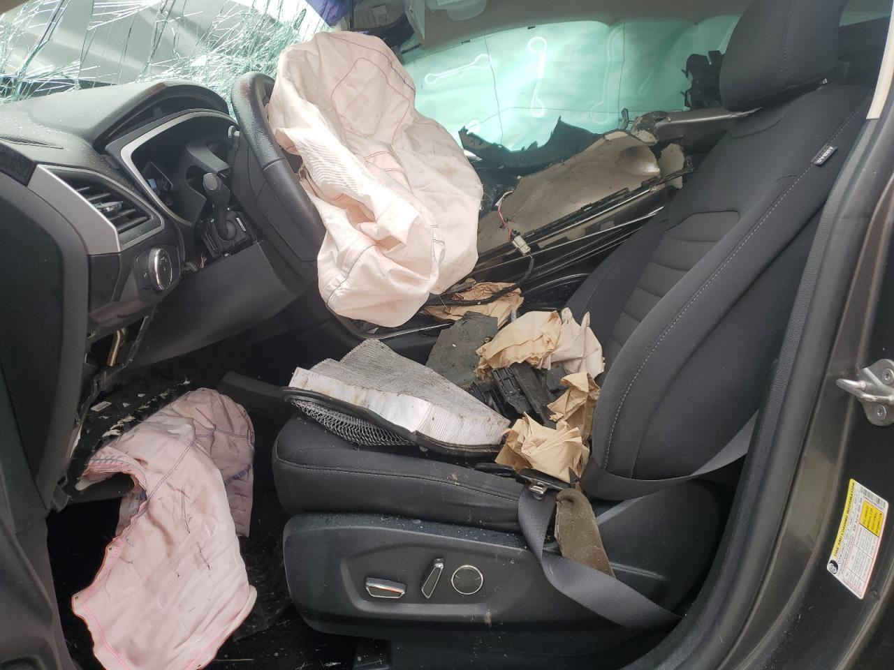 2017 Ford Edge VIN 2FMPK4J92HBC25667 Copart auction photo, front end / side damage thumbnail 7