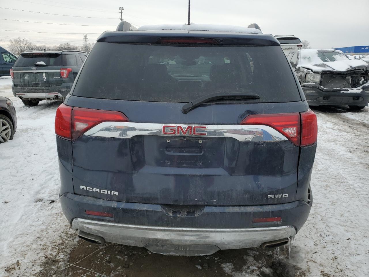 2018 GMC Acadia VIN 1GKKNXLS9JZ168902 Copart auction photo, side / rear end damage thumbnail 6