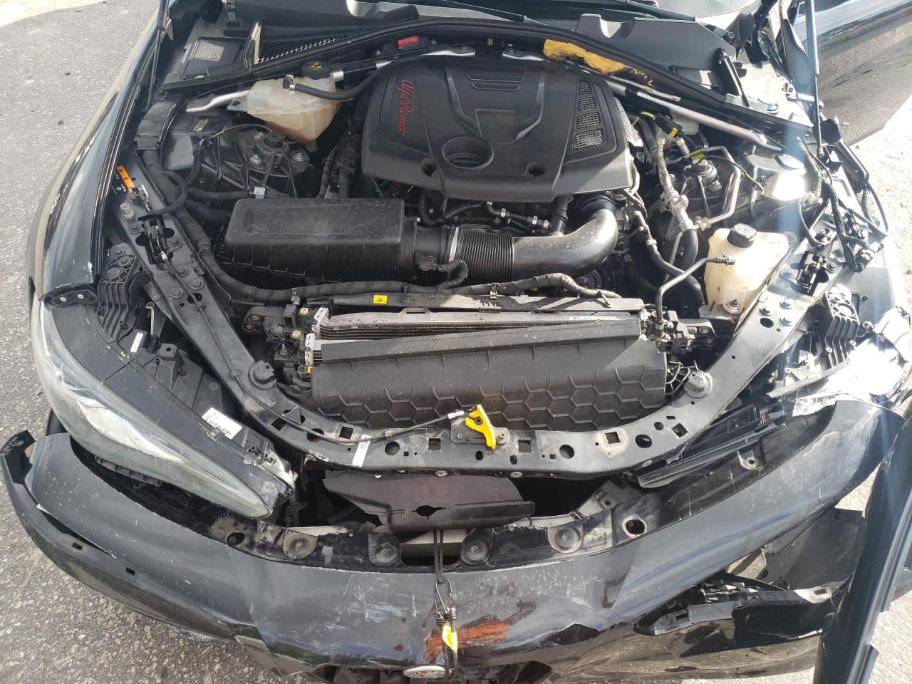 2017 Alfa Romeo Giulia VIN ZARFAEEN2H7533033 Copart auction photo, front end damage thumbnail 11