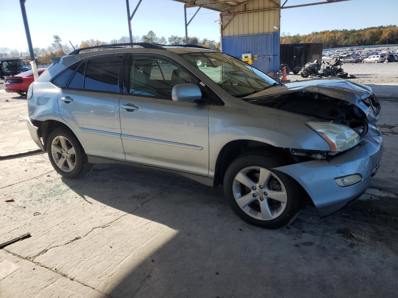 2004 Lexus RX VIN JTJGA31U340016159 Copart auction photo, all over damage thumbnail 4