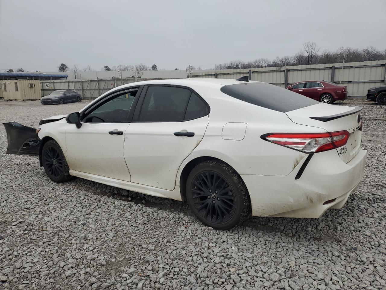 2020 Toyota Camry VIN 4T1G11AK2LU314467 Copart auction photo, front end / rear end damage thumbnail 2