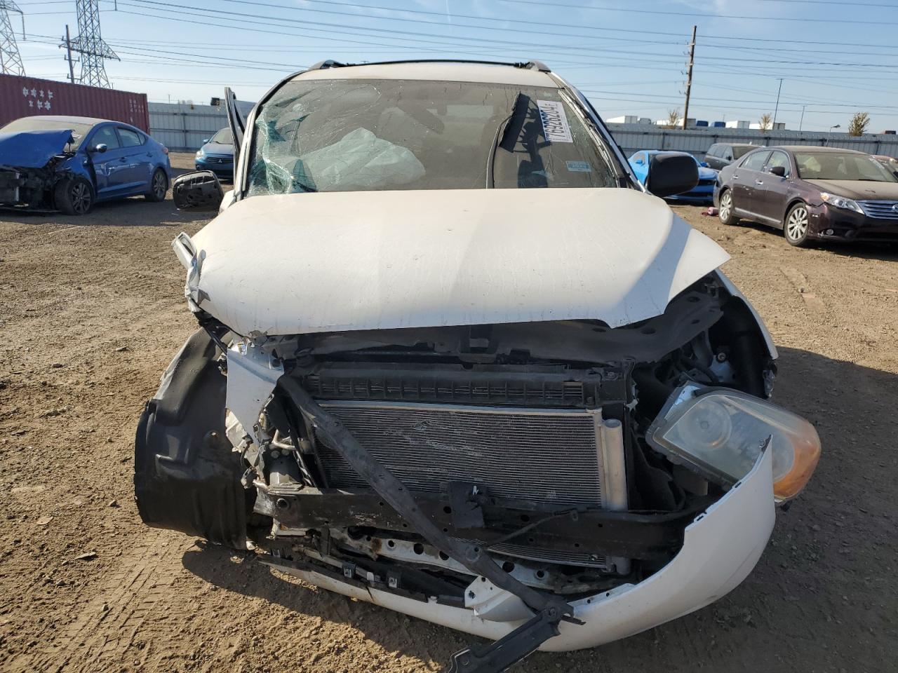 2008 Toyota RAV 4 VIN JTMBK33V385065175 Copart auction photo, all over damage thumbnail 5