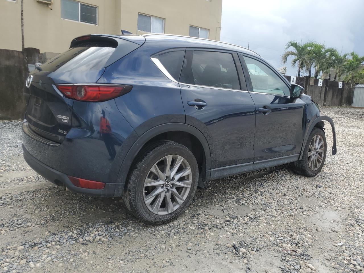 2021 Mazda CX-5 VIN JM3KFBAY0M0414464 Copart auction photo, front end damage thumbnail 3