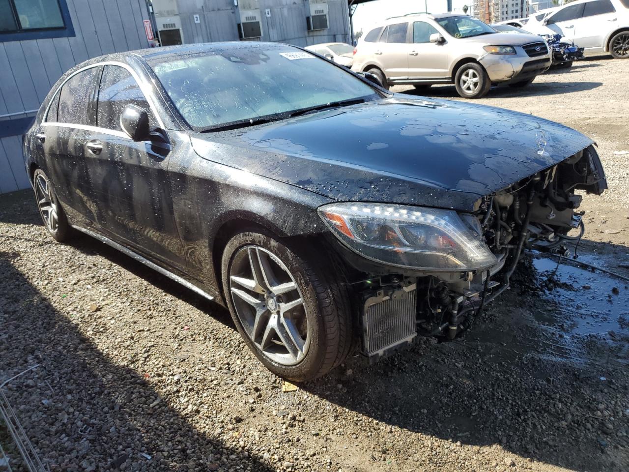 2014 Mercedes-Benz S-klasse VIN WDDUG8CB5EA025704 Copart auction photo, front end damage thumbnail 4