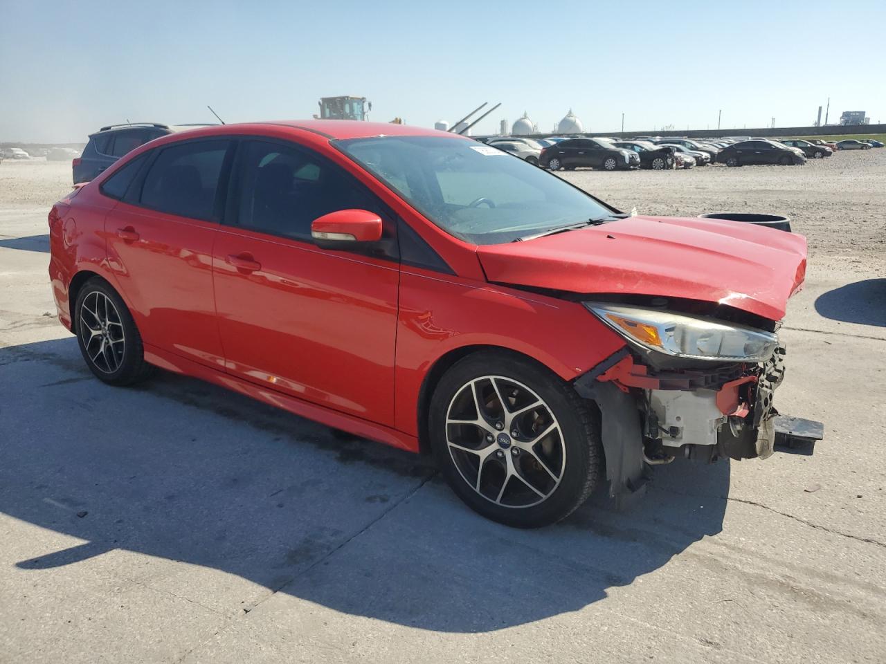 2015 Ford Focus VIN 1FADP3FE3FL322162 Copart auction photo, front end damage thumbnail 4