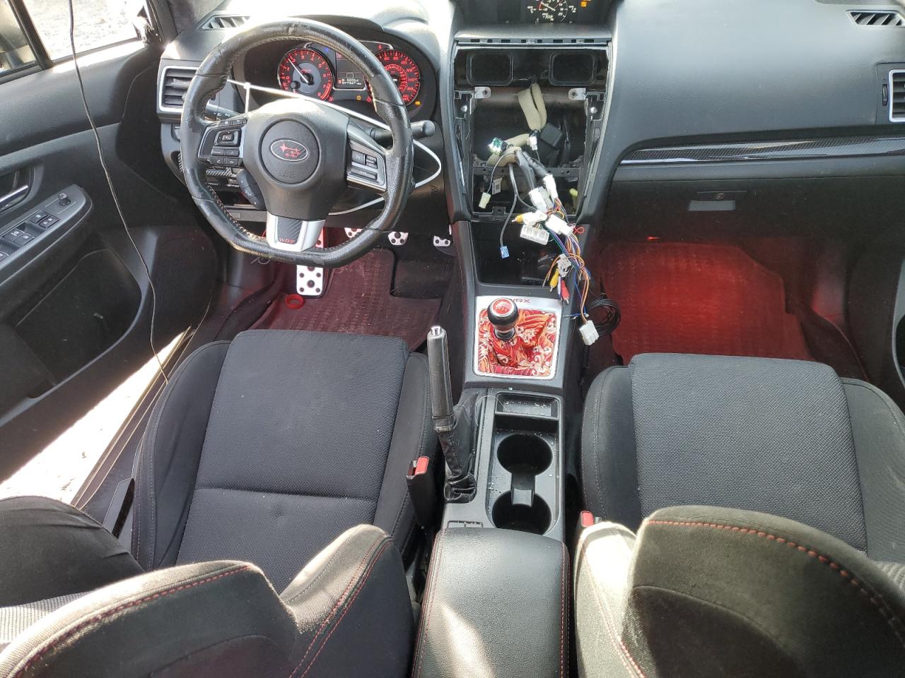 2016 Subaru WRX VIN JF1VA1B63G9814617 Copart auction photo, rear end / side damage thumbnail 8
