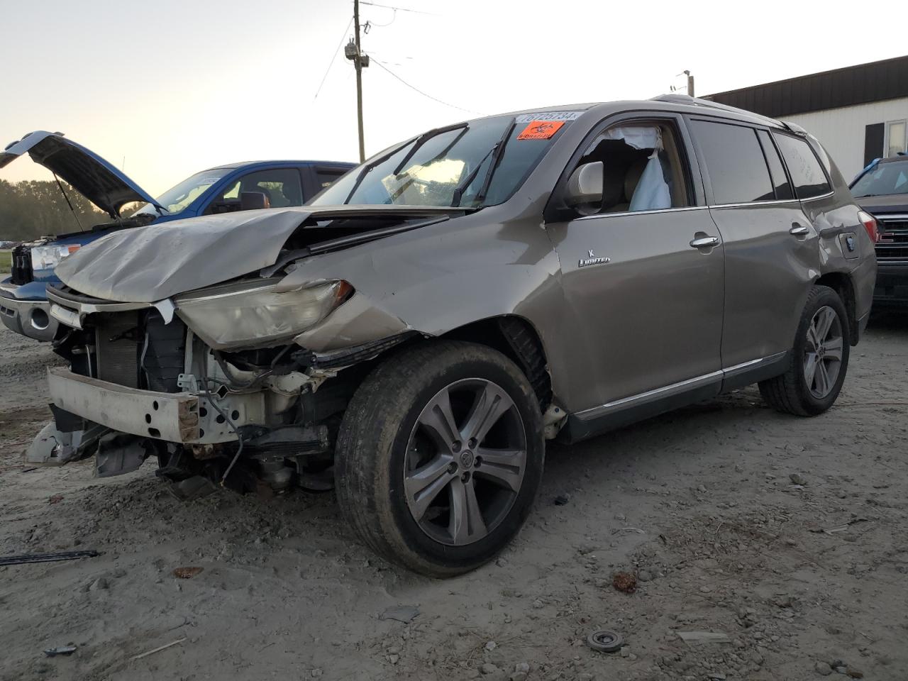 2012 Toyota Highlander VIN 5TDYK3EHXCS055506