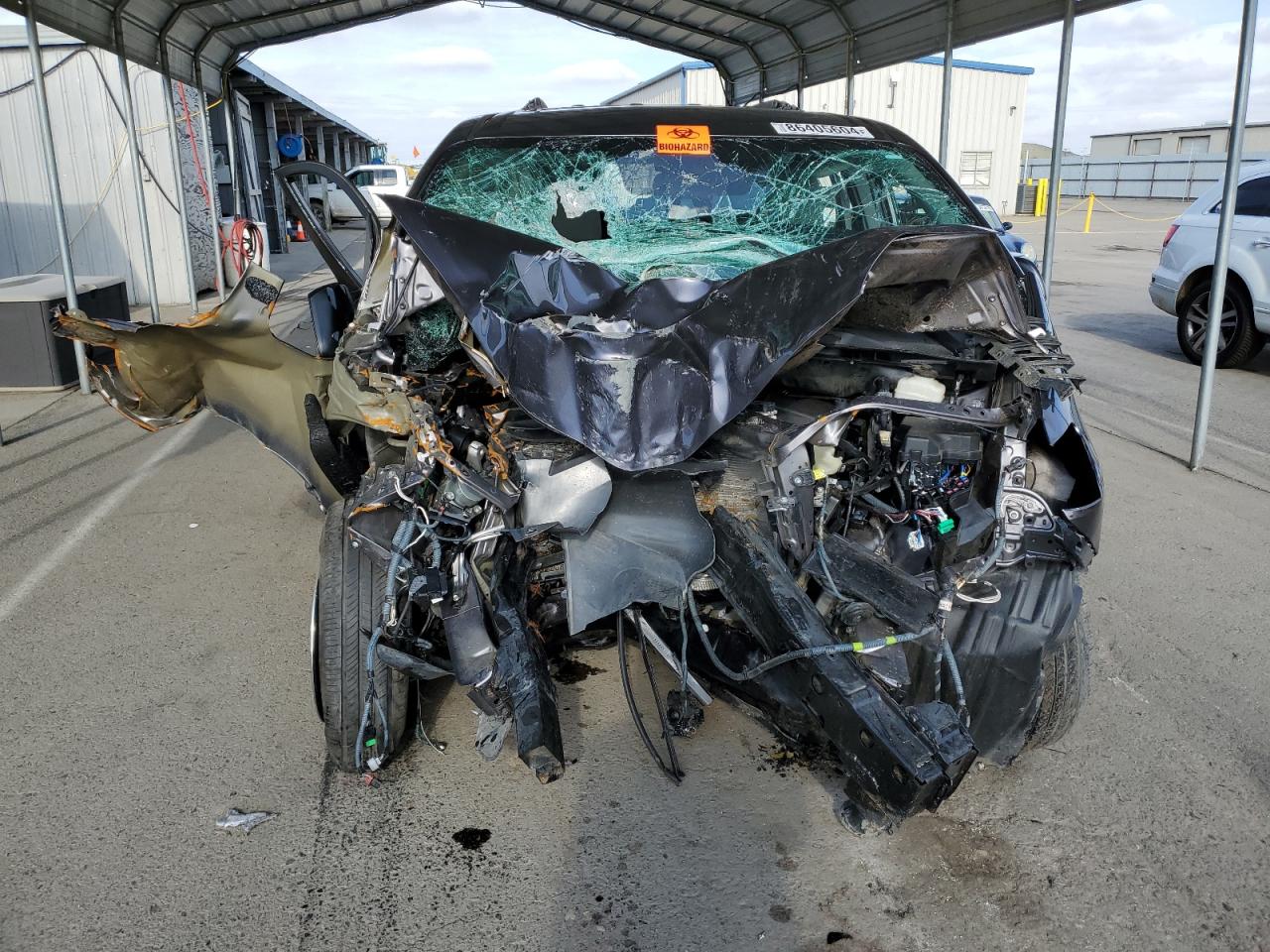 2020 Toyota Sienna VIN 5TDYZ3DC5LS087958 Copart auction photo, all over damage thumbnail 5