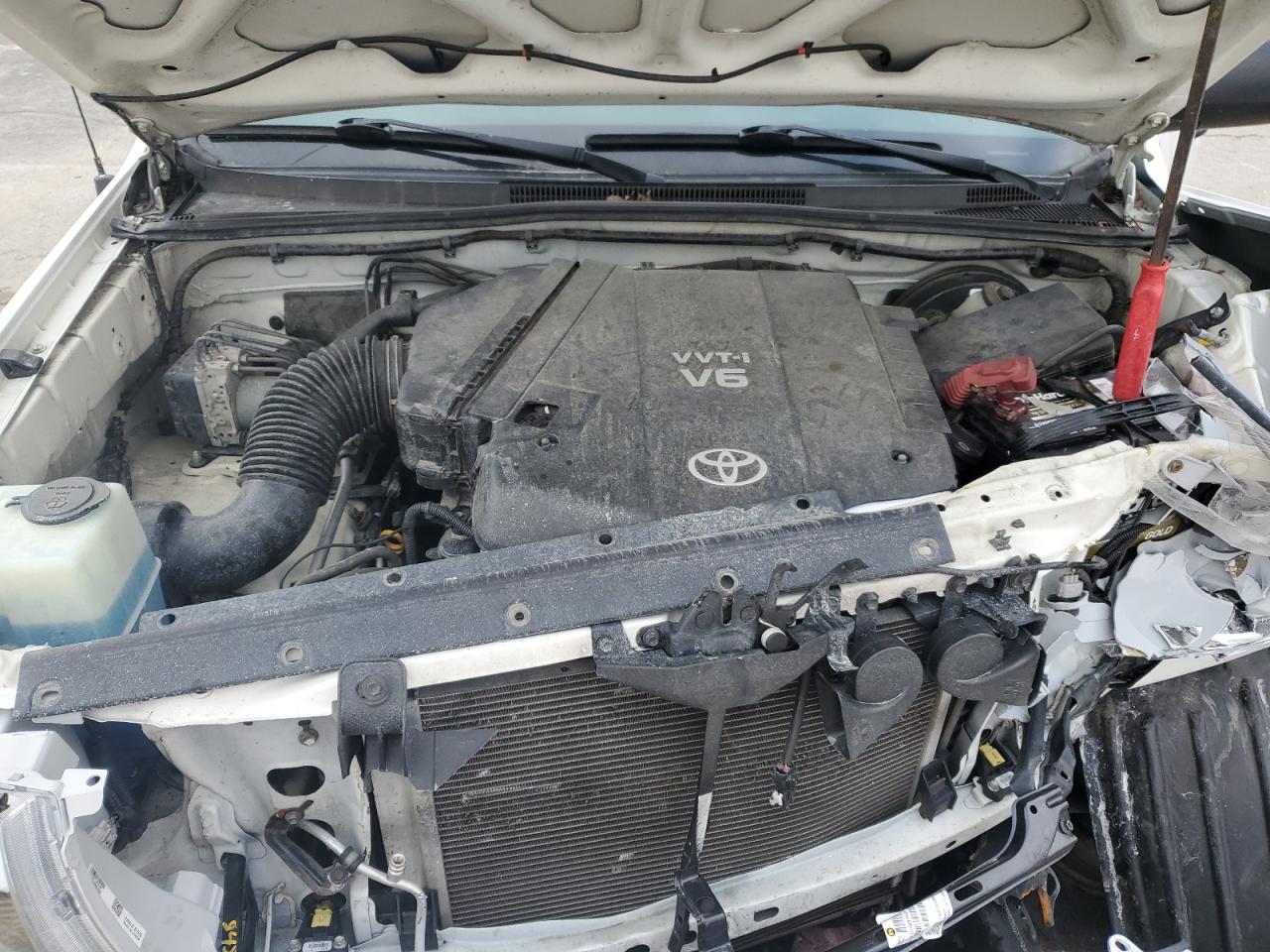 2009 Toyota Tacoma VIN 5TETU62N49Z670872 Copart auction photo, front end damage thumbnail 12