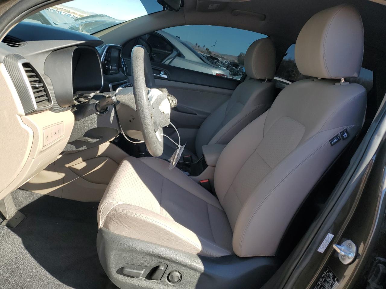 2019 Hyundai Tucson VIN KM8J33AL7KU947274 Copart auction photo, front end damage thumbnail 7