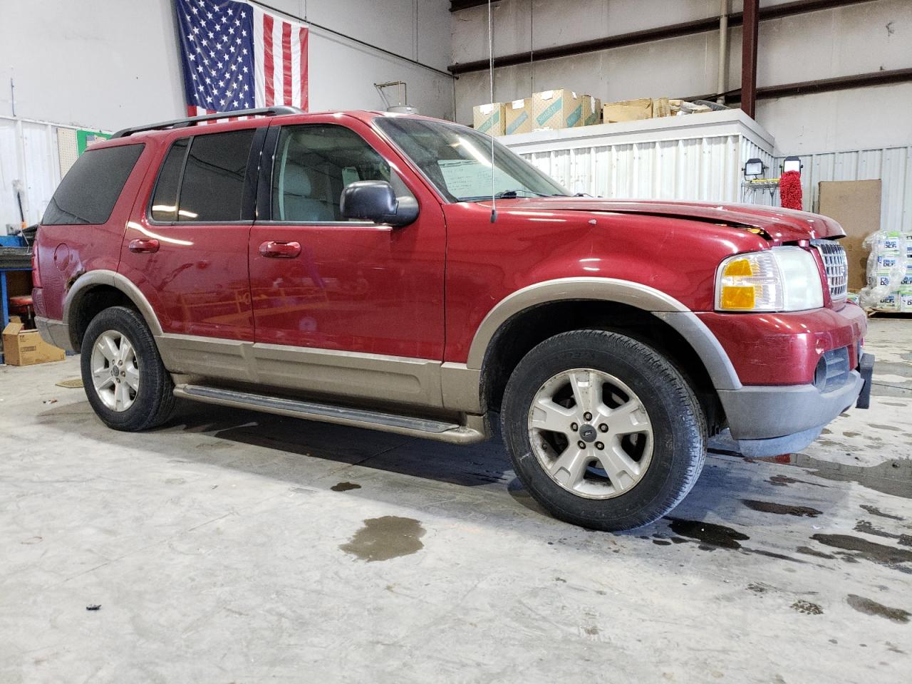 2003 Ford Explorer VIN 1FMDU74WX3ZB31459 Copart auction photo, front end damage thumbnail 4