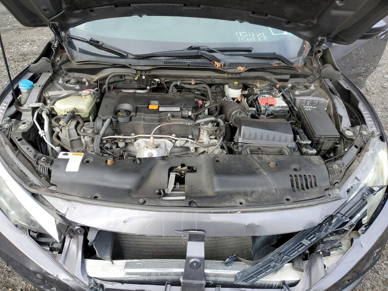 2016 Honda Civic VIN 19XFC2F51GE209913 Copart auction photo, front end / minor dent/scratches damage thumbnail 13