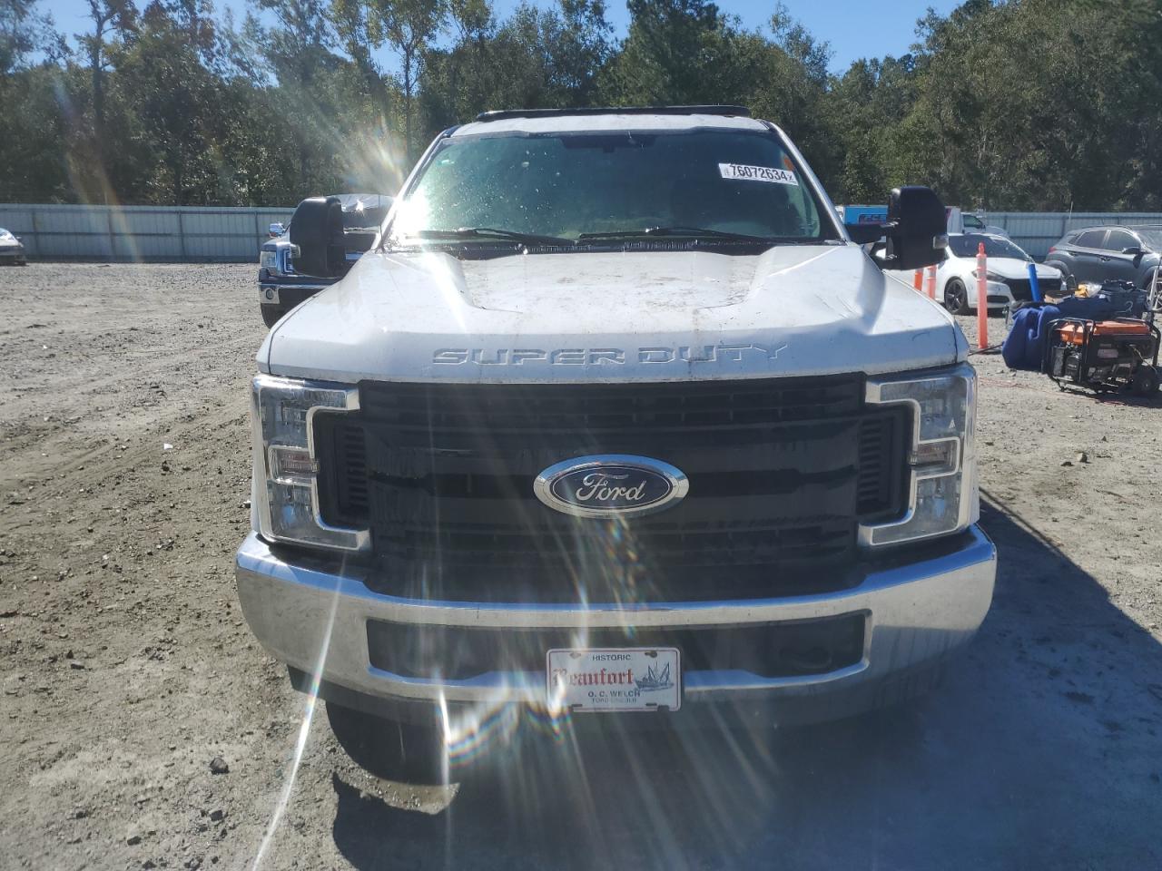 2019 Ford F250 VIN 1FT7W2A68KEC55335 Copart auction photo, water/flood damage thumbnail 5