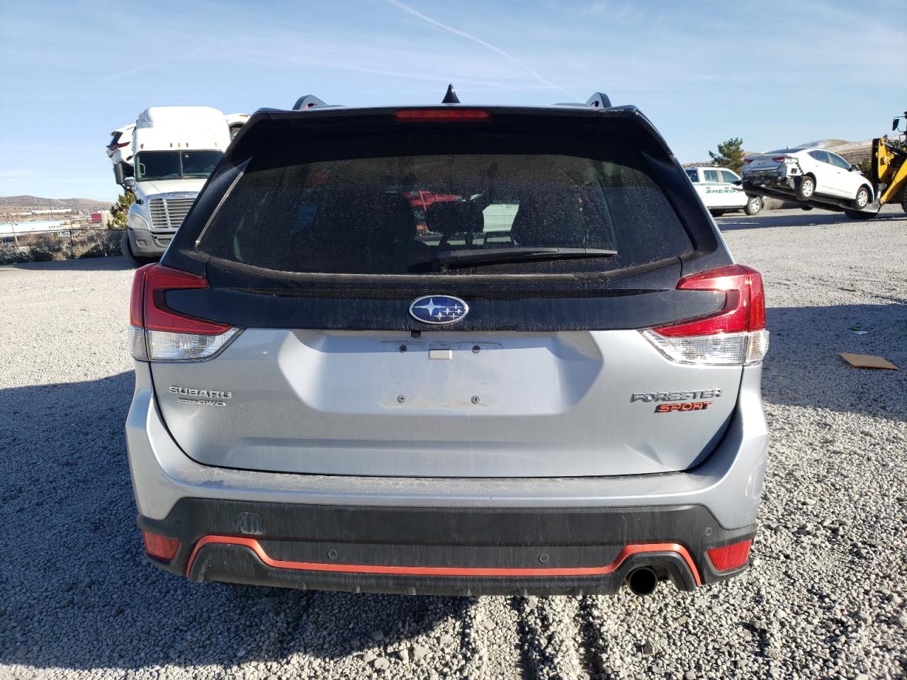 2024 Subaru Forester VIN JF2SKAGC4RH414181 Copart auction photo, front end / side damage thumbnail 6