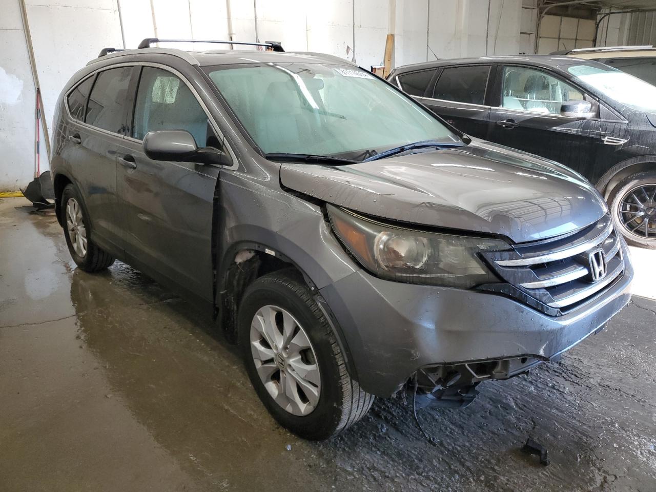 2014 Honda CR-V VIN 2HKRM3H73EH560751 Copart auction photo, front end damage thumbnail 4