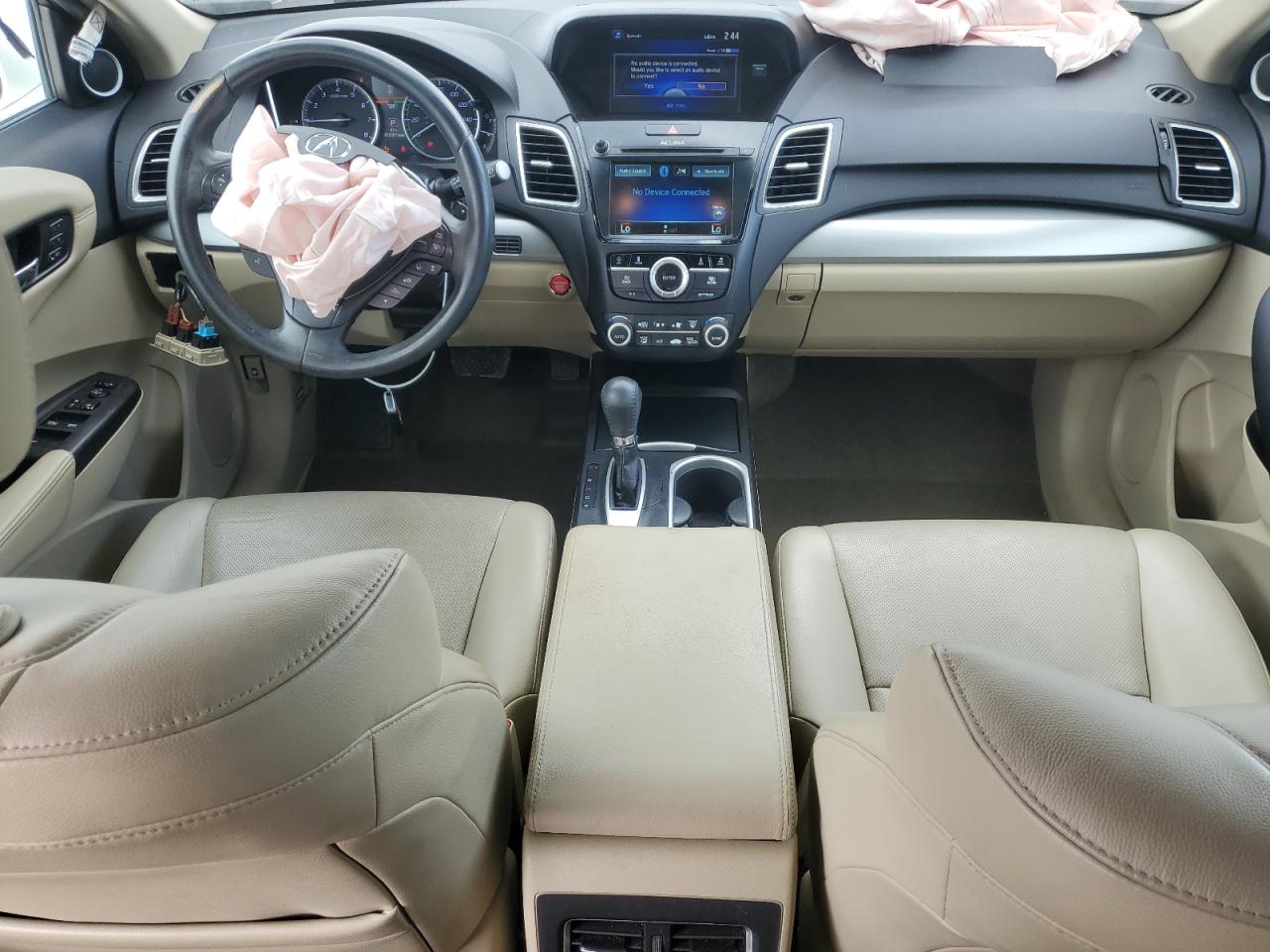 2017 Acura RDX VIN 5J8TB4H7XHL032840 Copart auction photo, front end / undercarriage damage thumbnail 8