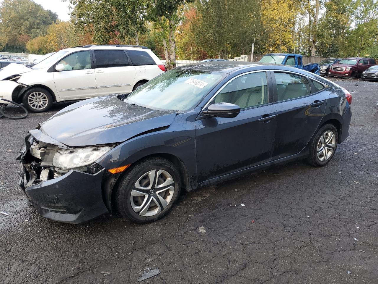 2016 Honda Civic VIN 19XFC2F54GE242744