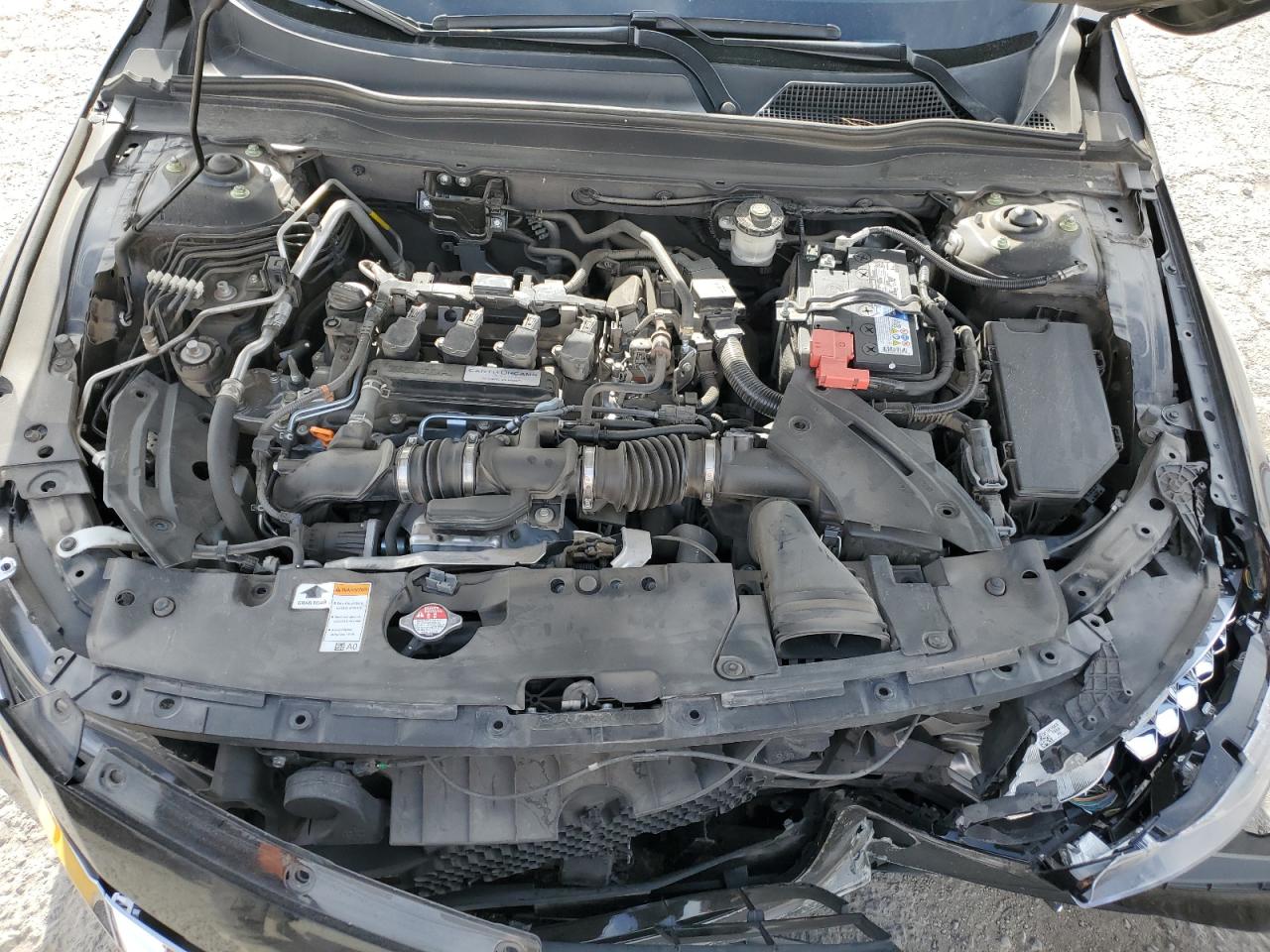 2019 Honda Accord VIN 1HGCV1F58KA107870 Copart auction photo, side damage thumbnail 11