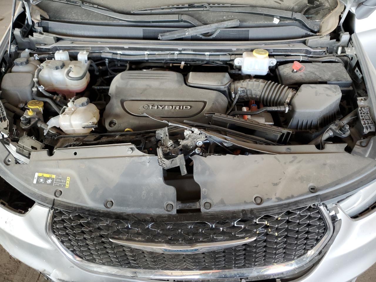 2021 Chrysler Pacifica VIN 2C4RC1R76MR565773 Copart auction photo, front end / side damage thumbnail 12