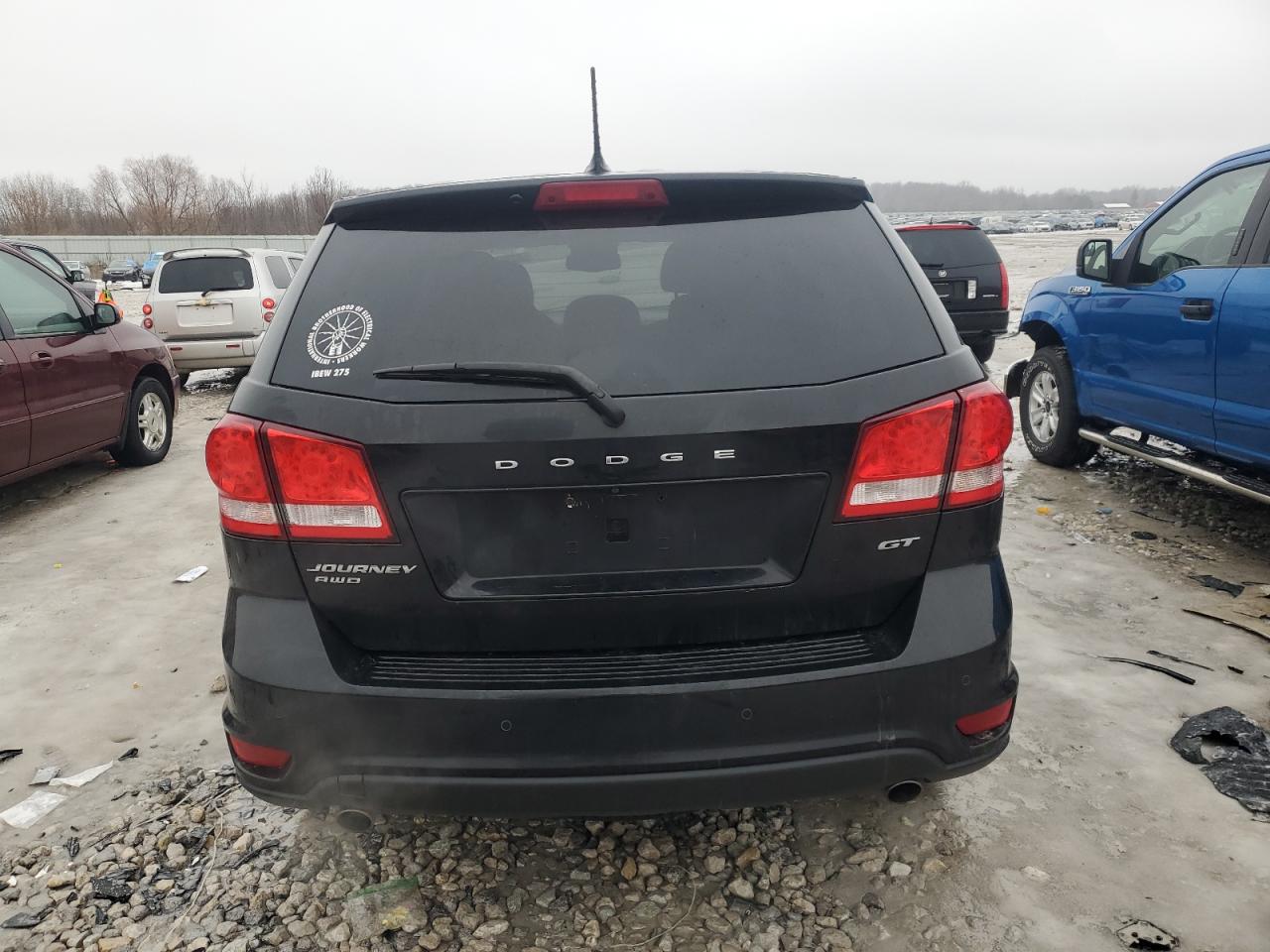 2017 Dodge Journey VIN 3C4PDDEG9HT587961 Copart auction photo, front end damage thumbnail 6