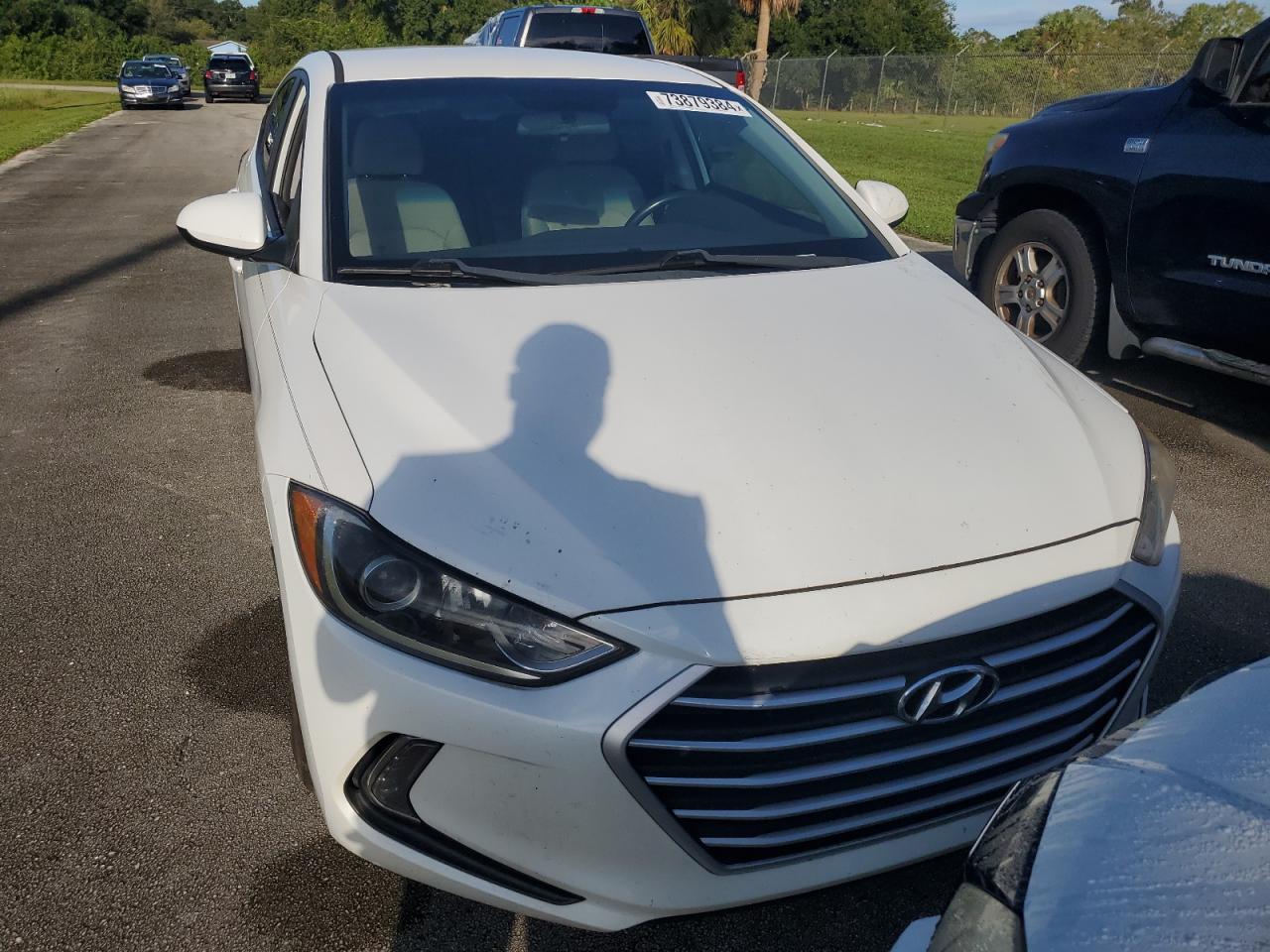 2017 Hyundai Elantra VIN 5NPD94LA3HH070142 Copart auction photo, water/flood damage thumbnail 5