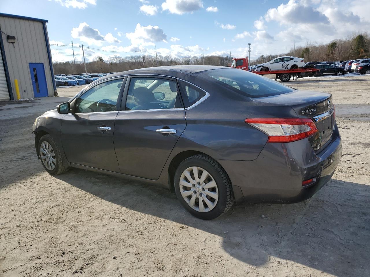 2014 Nissan Sentra VIN 3N1AB7AP4EL620379 Copart auction photo, front end damage thumbnail 2