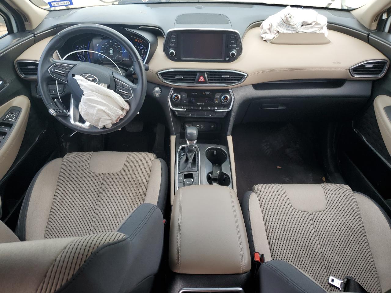 2019 Hyundai Santa Fe VIN 5NMS33AD1KH008968 Copart auction photo, front end / rear end damage thumbnail 8