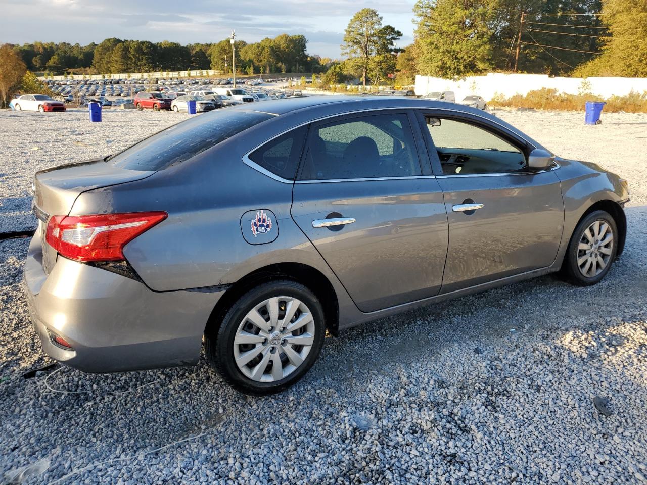 2019 Nissan Sentra VIN 3N1AB7AP5KY263129 Copart auction photo, all over damage thumbnail 3
