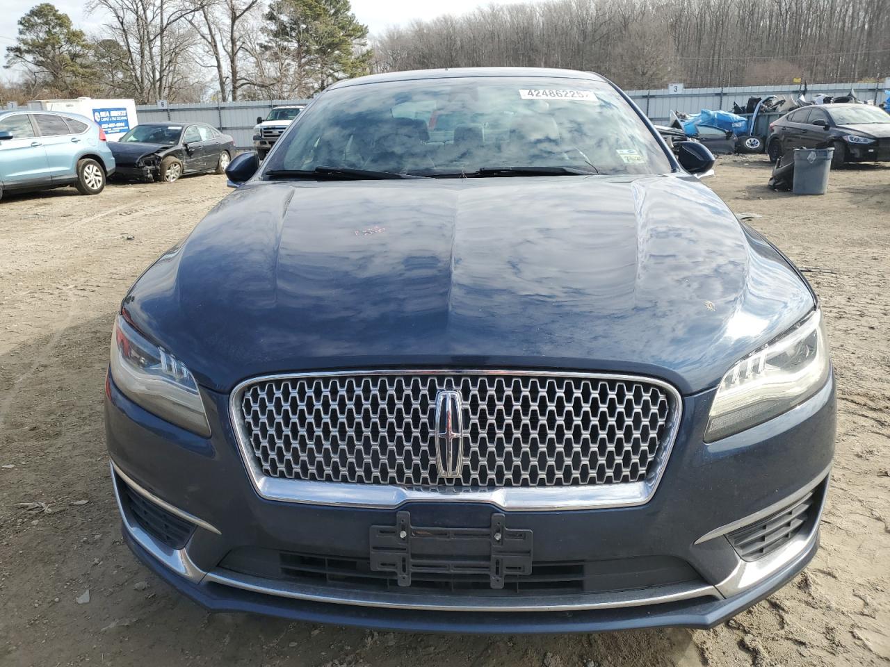 2017 Lincoln MKZ VIN 3LN6L5C98HR650761 Copart auction photo, side damage thumbnail 5