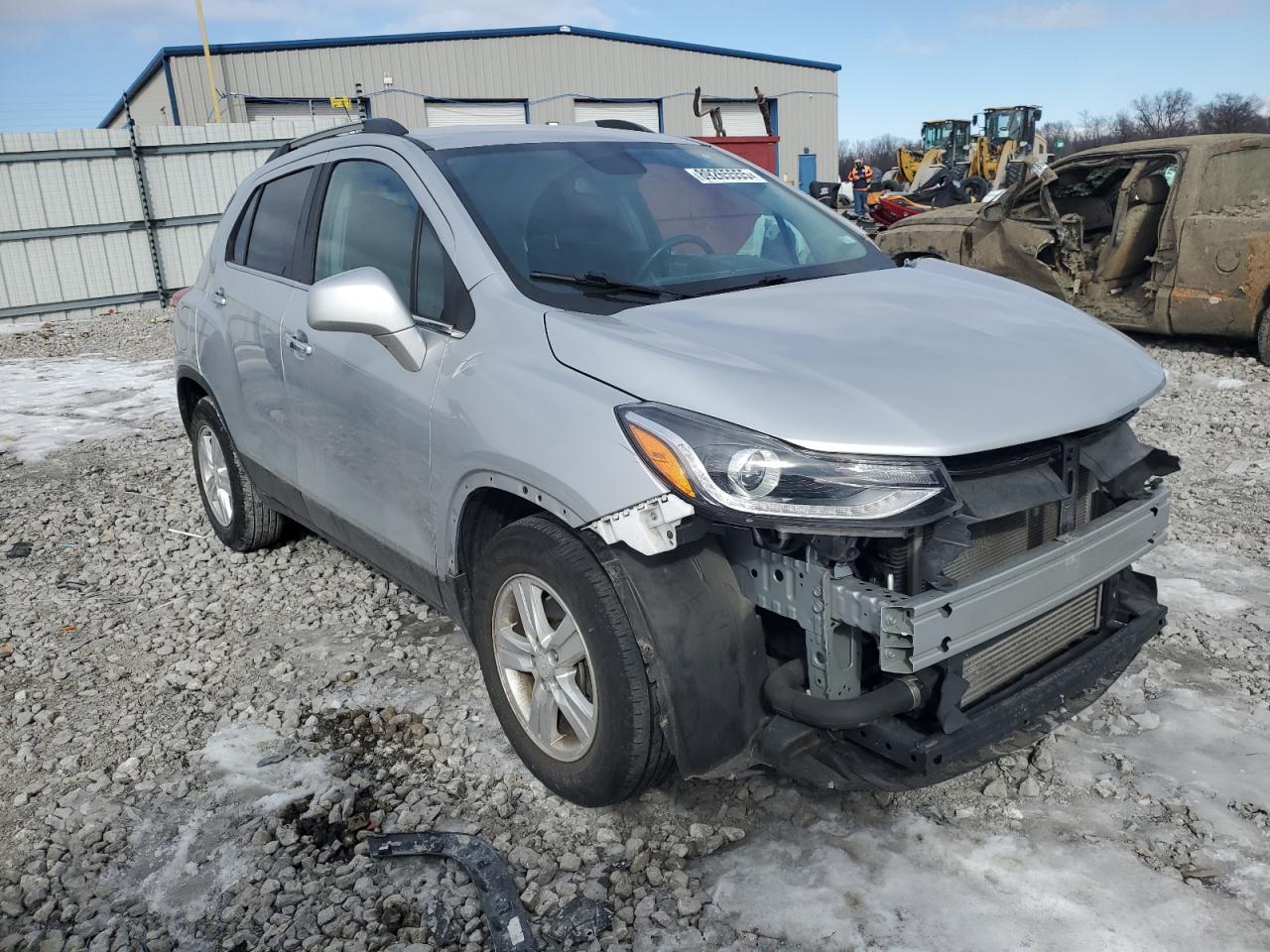 2017 Chevrolet Trax VIN 3GNCJLSB5HL238426 Copart auction photo, all over / front end damage thumbnail 4
