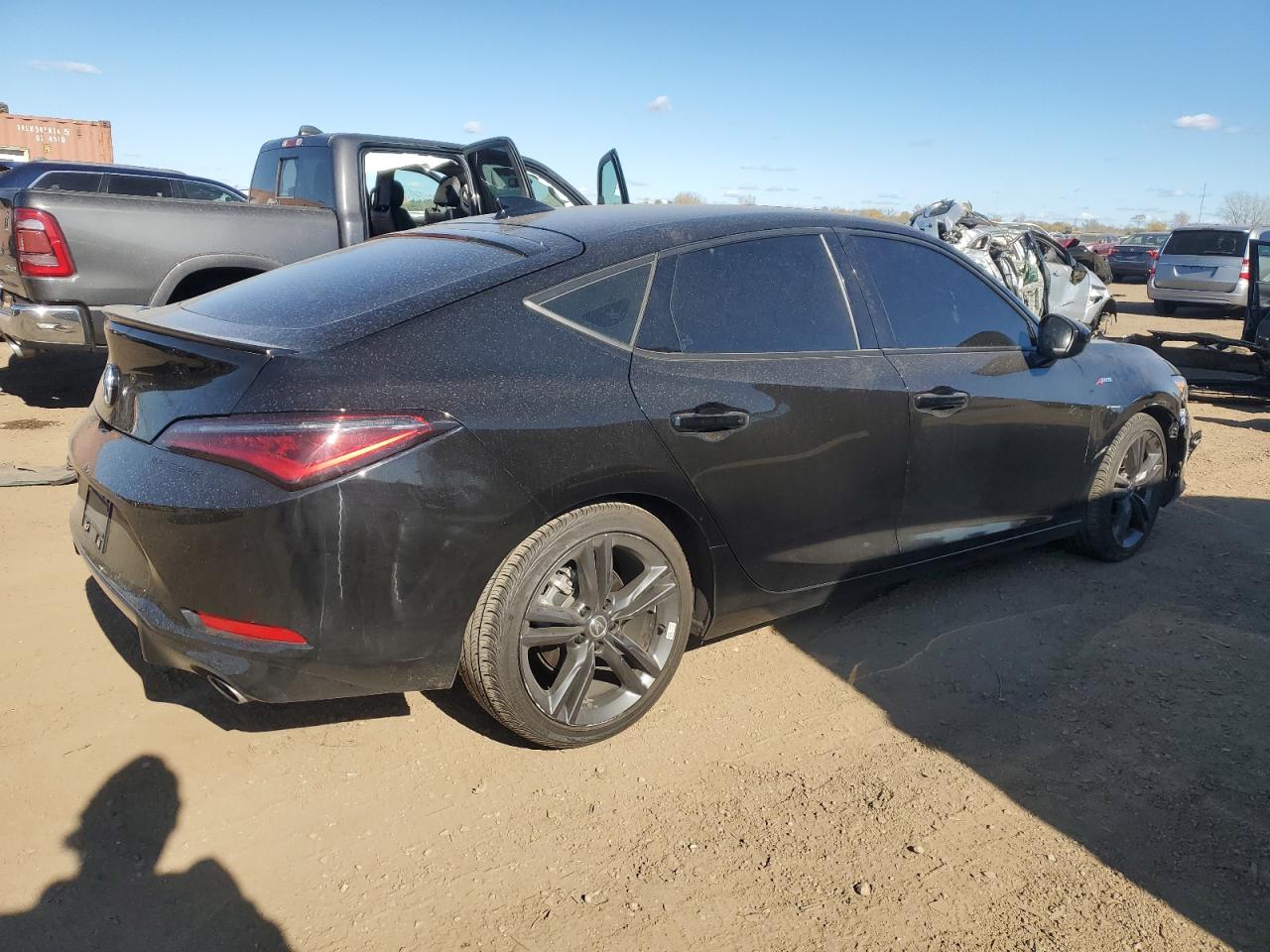 2024 Acura Integra VIN 19UDE4H38RA019185 Copart auction photo, front end damage thumbnail 3