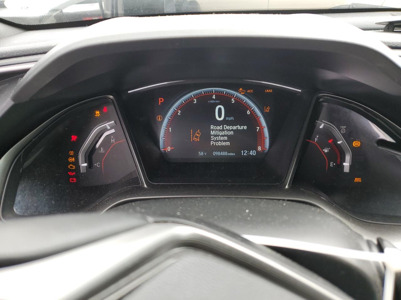 2017 Honda Civic VIN SHHFK7H96HU227074 Copart auction photo, front end / rear end damage thumbnail 9