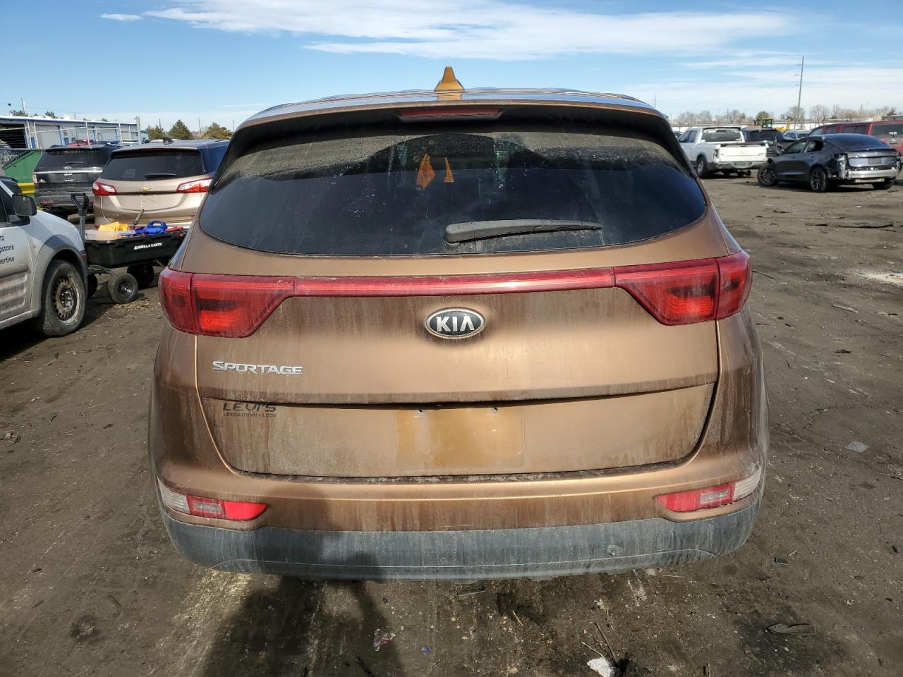 2018 KIA Sportage VIN KNDPMCAC7J7321247 Copart auction photo, front end damage thumbnail 6