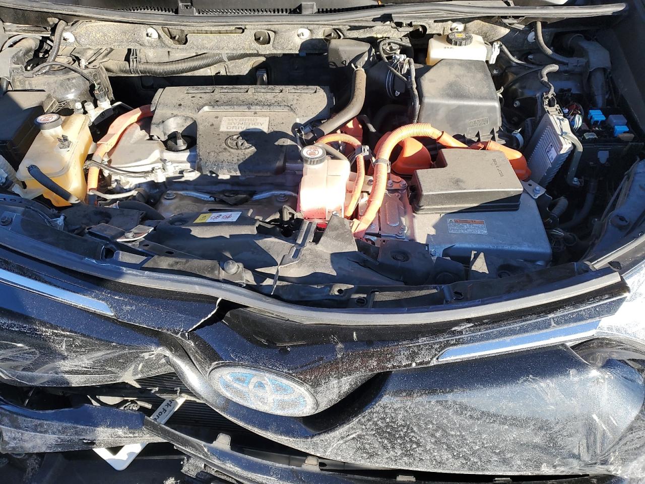 2018 Toyota RAV 4 VIN JTMRJREV3JD191341 Copart auction photo, front end damage thumbnail 11