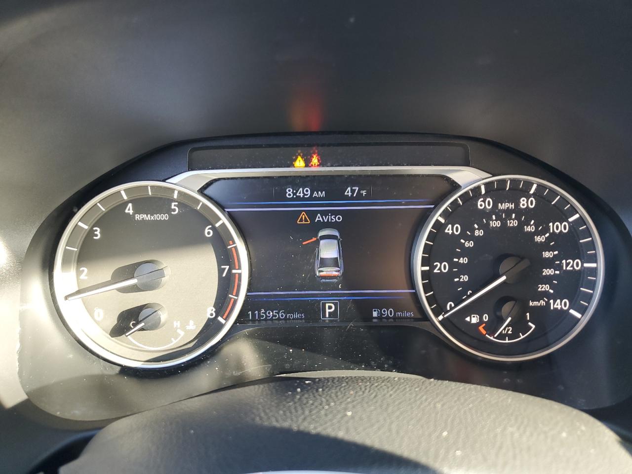 2020 Nissan Altima VIN 1N4BL4BV5LC233445 Copart auction photo, rear end damage thumbnail 9