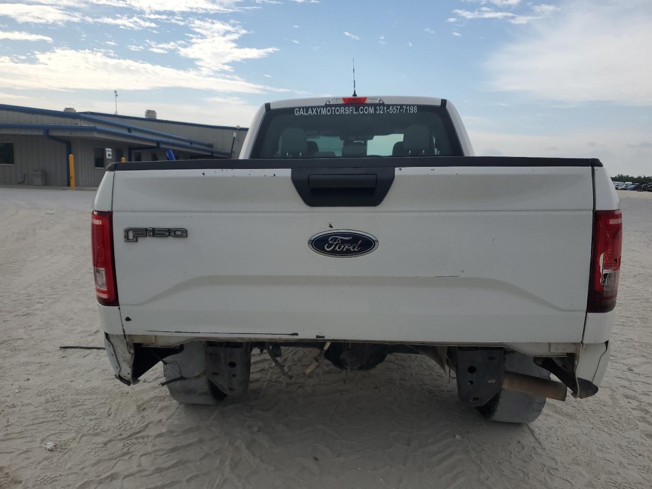 2017 Ford F-150 VIN 1FTFX1EF3HKD61067 Copart auction photo, rear end damage thumbnail 6