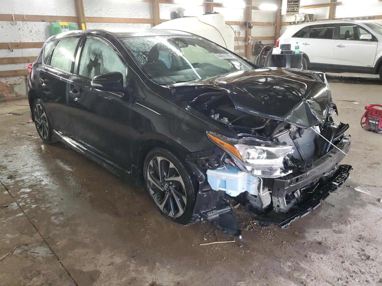 2018 Toyota Corolla VIN JTNKARJE4JJ572300 Copart auction photo, front end / minor dent/scratches damage thumbnail 4